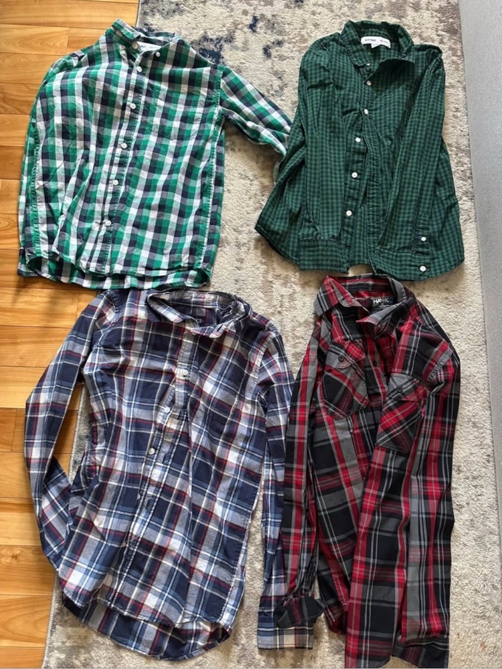 Long sleeve youth XL shirt bundle! Perfect for fall & winter! Button-Up